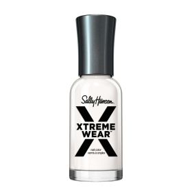 Sally Hansen Xtreme Wear Nail Polish, White On, 0.4 oz, Chip Resistant, Bold Color