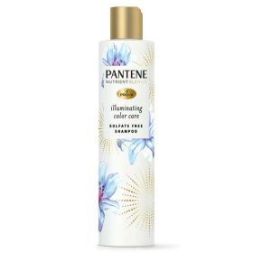 Pantene Sulfate Free Shampoo;  Illuminating Shampoo with Biotin;  Color Safe;  9.6 oz