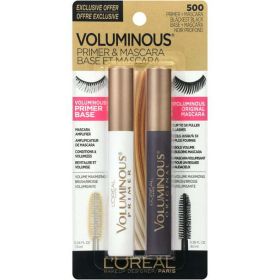 L'Oreal Paris Voluminous Primer Base Mascara;  Blackest Black