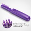 Electric Detangling Brush - Wet and dry hair comb with anti-tangle rotation