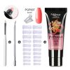 Mobray Manicure Set 15ML Extension Gel Nail Polish Kit Finger Quick Extend Mold Nail Art Tool Semi Permanent UV Varnish