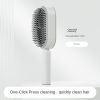 Women Fashion 3D Hair Growth Comb Hairbrush Self-Cleaning Hair Brush Self Cleaning Hair Brush For Women Massage Scalp Promote Blood Circulation Anti H