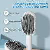 Women Fashion 3D Hair Growth Comb Hairbrush Self-Cleaning Hair Brush Self Cleaning Hair Brush For Women Massage Scalp Promote Blood Circulation Anti H